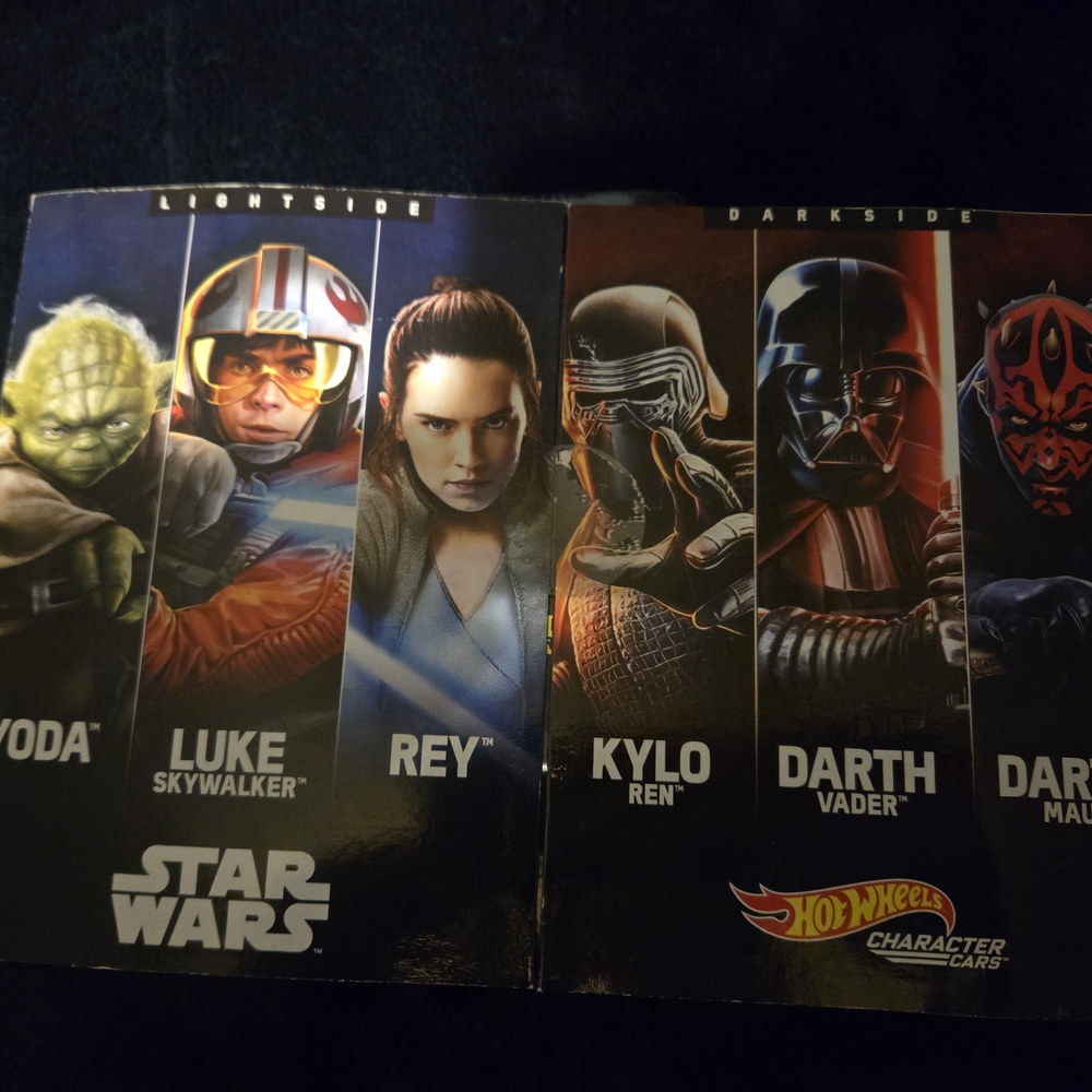 Black and Red Star Wars Cars